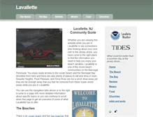 Tablet Screenshot of lavallette-nj.org